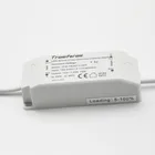 Диммируемый светодиодный драйвер Triac с регулировкой фазы, 15 Вт, Стандартный источник питания 12 В, 24 В постоянного тока, трансформатор, регулятор для освещения полос