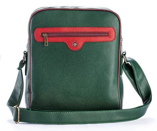

Women bag with straps messenger bag colorful leather handmade