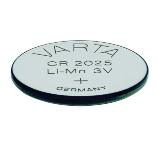 Литий-кнопочный аккумулятор Varta CR-2025 3В серебристый | Электроника