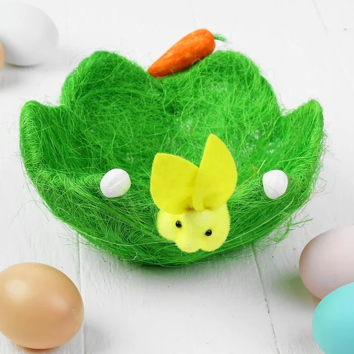 Basket for пасхальных eggs &quotBunny" color mix | Christmas Ball Ornaments