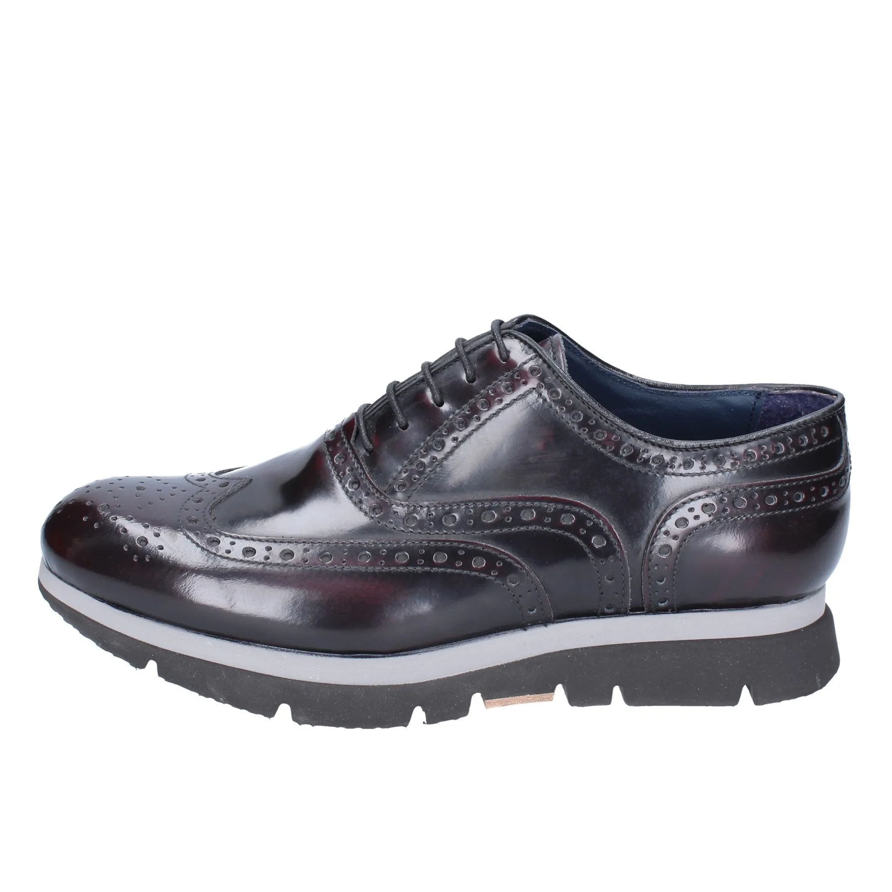 J. BREITLIN классические мужские кожаные блестящие бордовые|Туфли| |