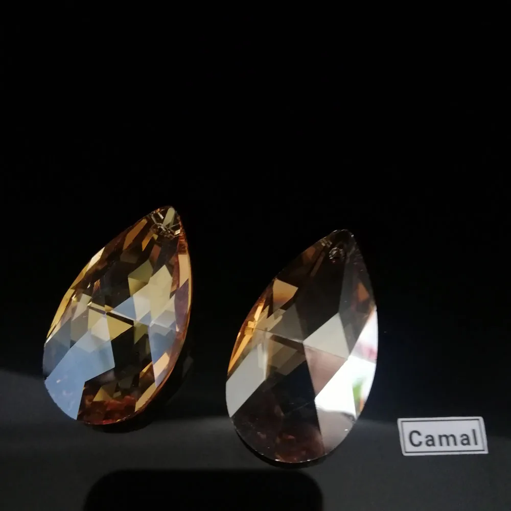 

Каплевидные хрустальные подвески Camal 5 шт. 38 мм