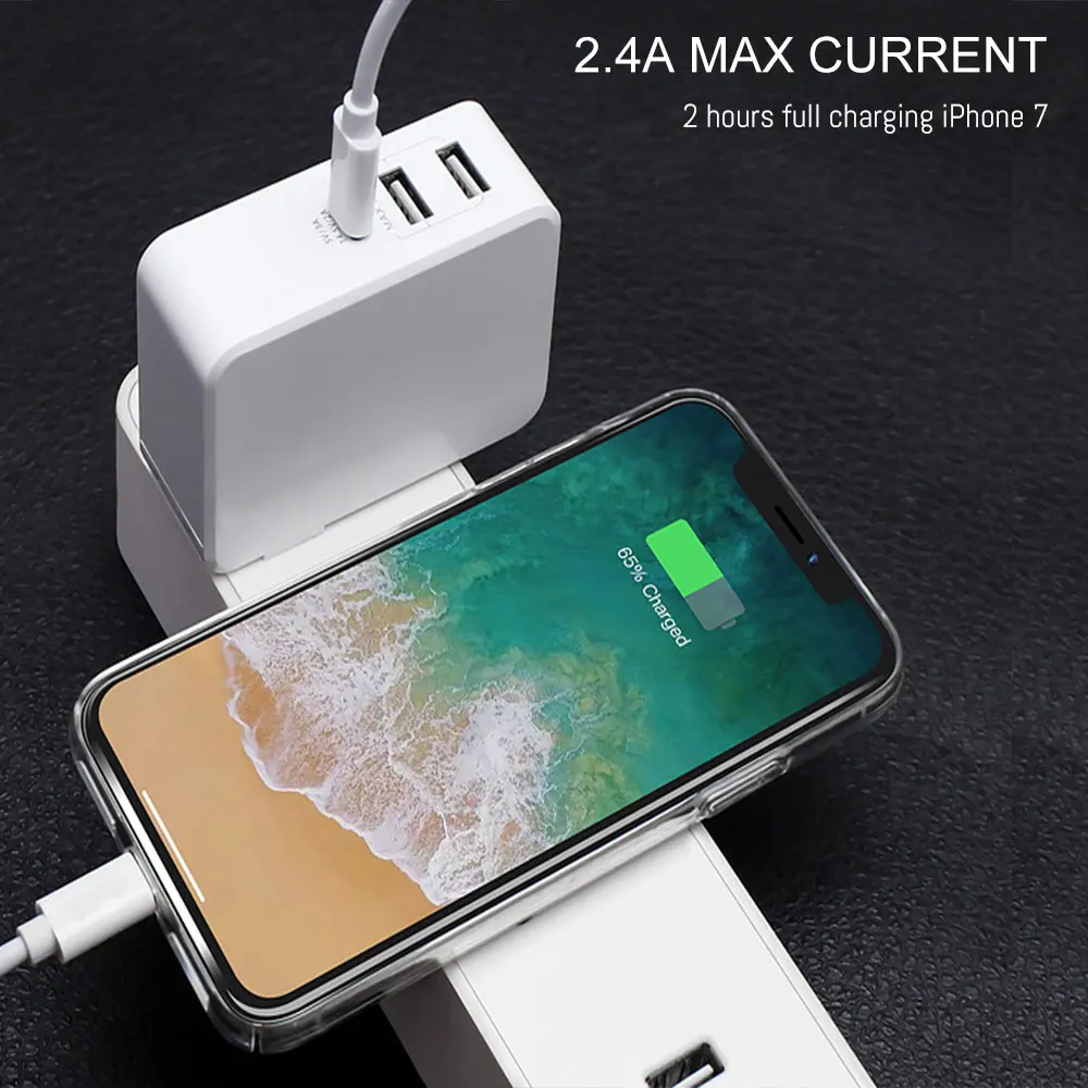 Кабель MFi Type c на USB для iPhone X XS MAX XR 2 4 А кабель быстрой зарядки и передачи данных 6 7