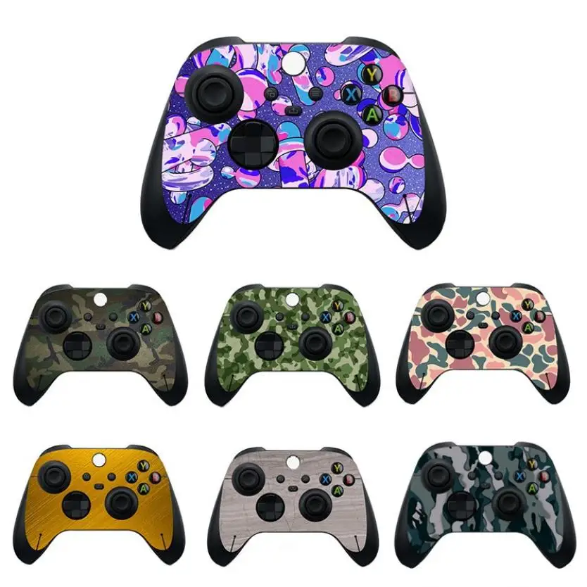 Для серии Xbox геймпад Камуфляж ПВХ кожного покрова наклейки для тела защитный