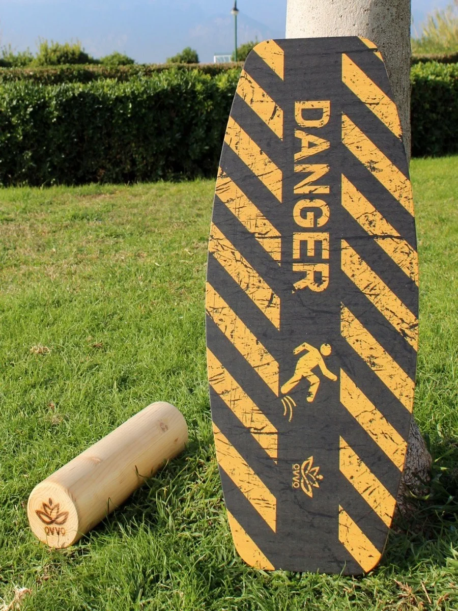 

Wooden Balance Board, Surfing, Skating, Fitness, Yoga, skateboard Snowboard for Training and Coordination Exercise Portable Equipment