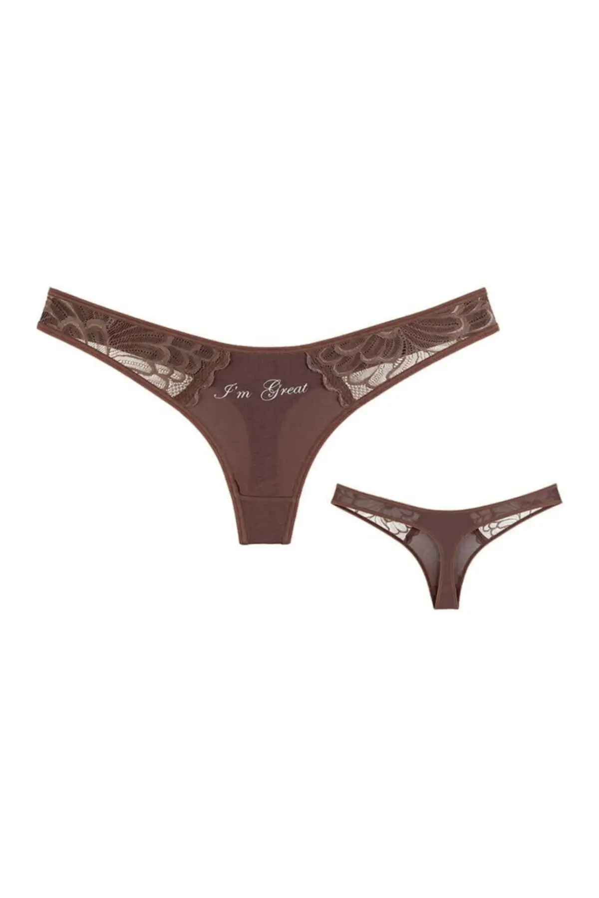 

Women lace thong 5 pcs colorful pattern women sexy thong underwear modern women fashion made in Turkey