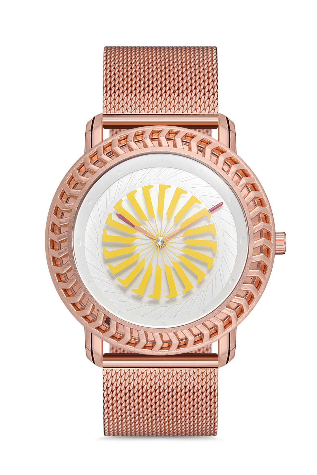 

2020 top Brand Luxury Fashion Unisex Gold Leather Quartz Wrist watch Aqua di Polo 1987 APWN026803