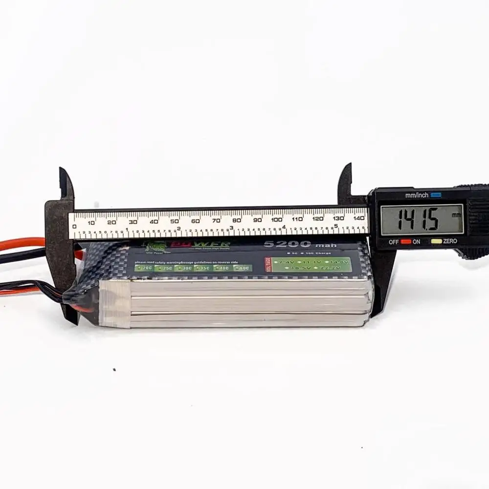 Li Po Аккумулятор 3s 11 1v 5200mAh 35C для RC радиоуправляемых моделей 1/10 1/8 Акомуляторы Battery