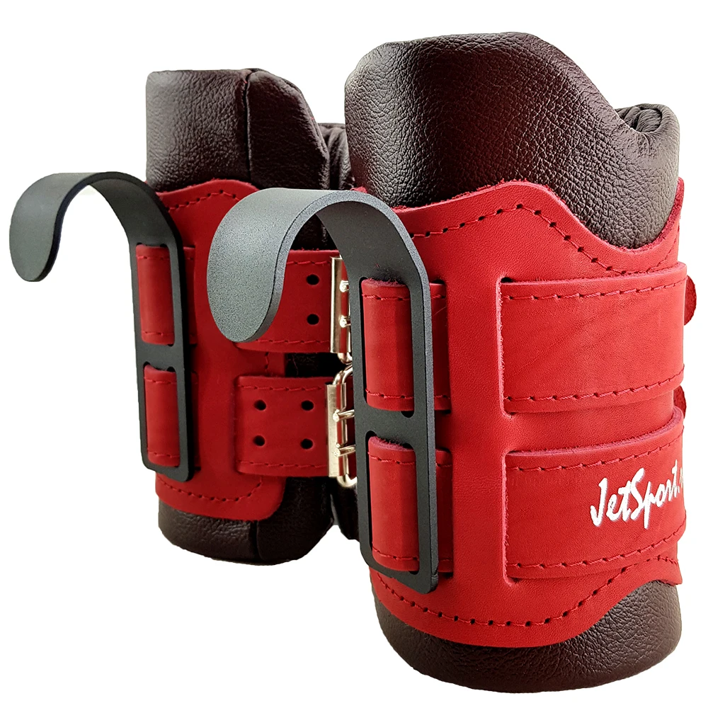 Гравитационные инверсионные ботинки JetSport с накладками из натуральной кожи и эко