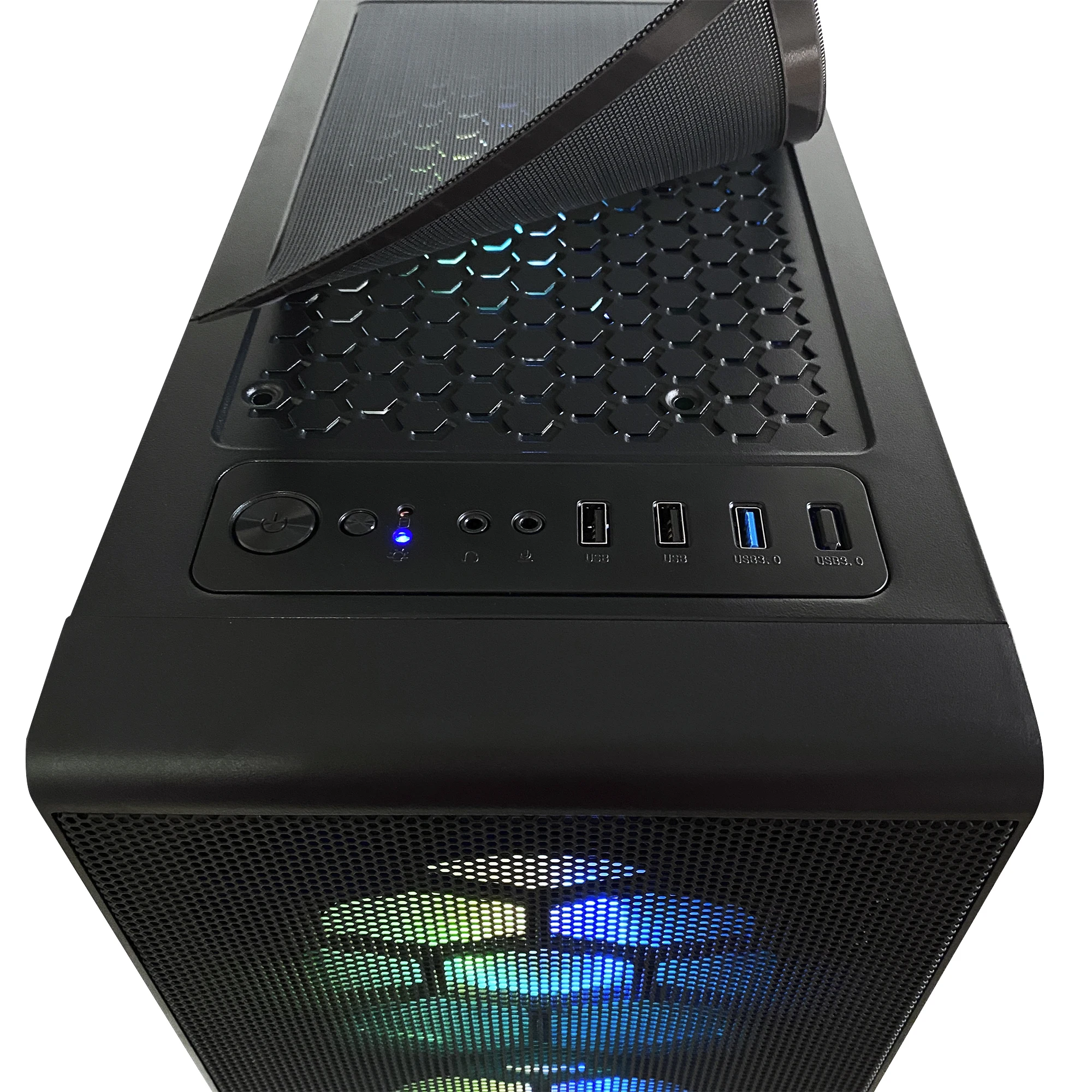 Игровой компьютер АЛЛИГАТОР 3.0 V3 AMD Ryzen 5 5600G/32GB/512Gb PCI-E SSD/1000GB HDD/Radeon VEGA 7/B550M/Win10/Wi-Fi/MS