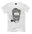 Футболка Black is not sad, black is poetic (Черепа)