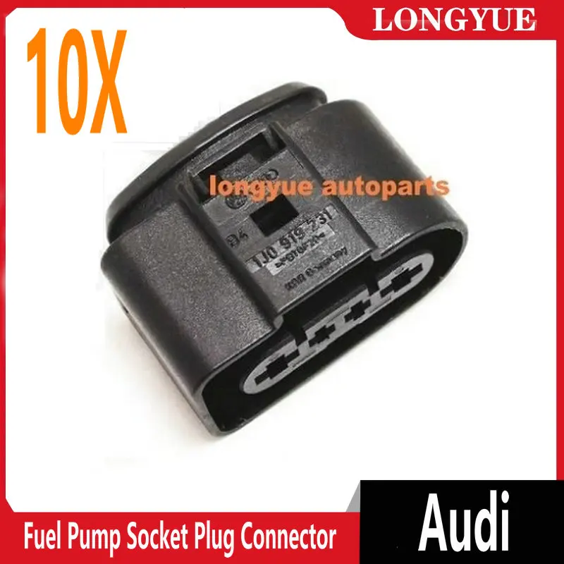 10set Fuel Pump Socket Plug Connector 1J0 919 231 For Audi A6 S6 C5 99-04 Allroad Beetle | Pumps