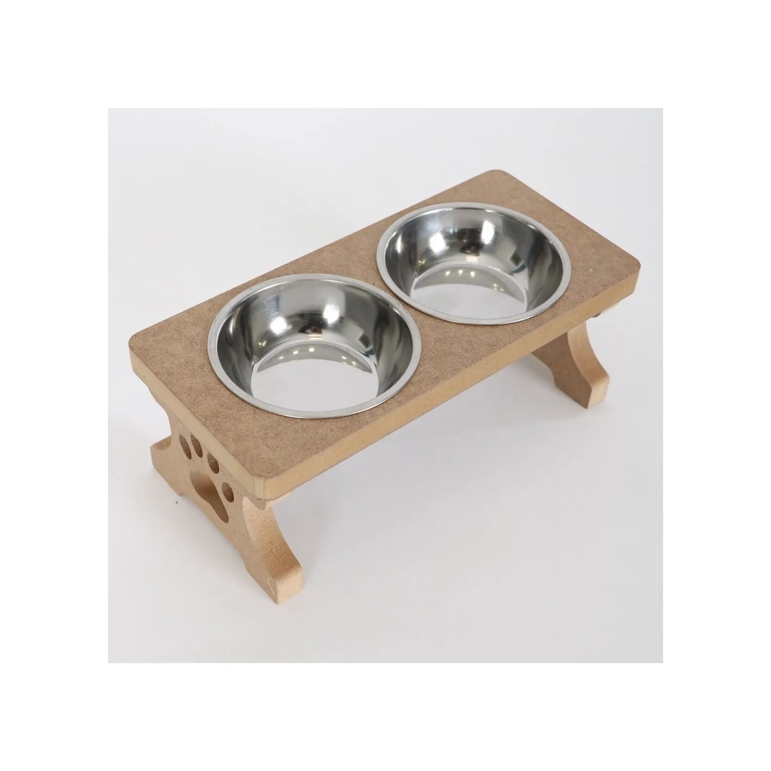 

Steel Bowl Wooden Cat Figured Cat Food and Water Container Cat accessories pet Accessories for cats Cat scraper Cat scratcher