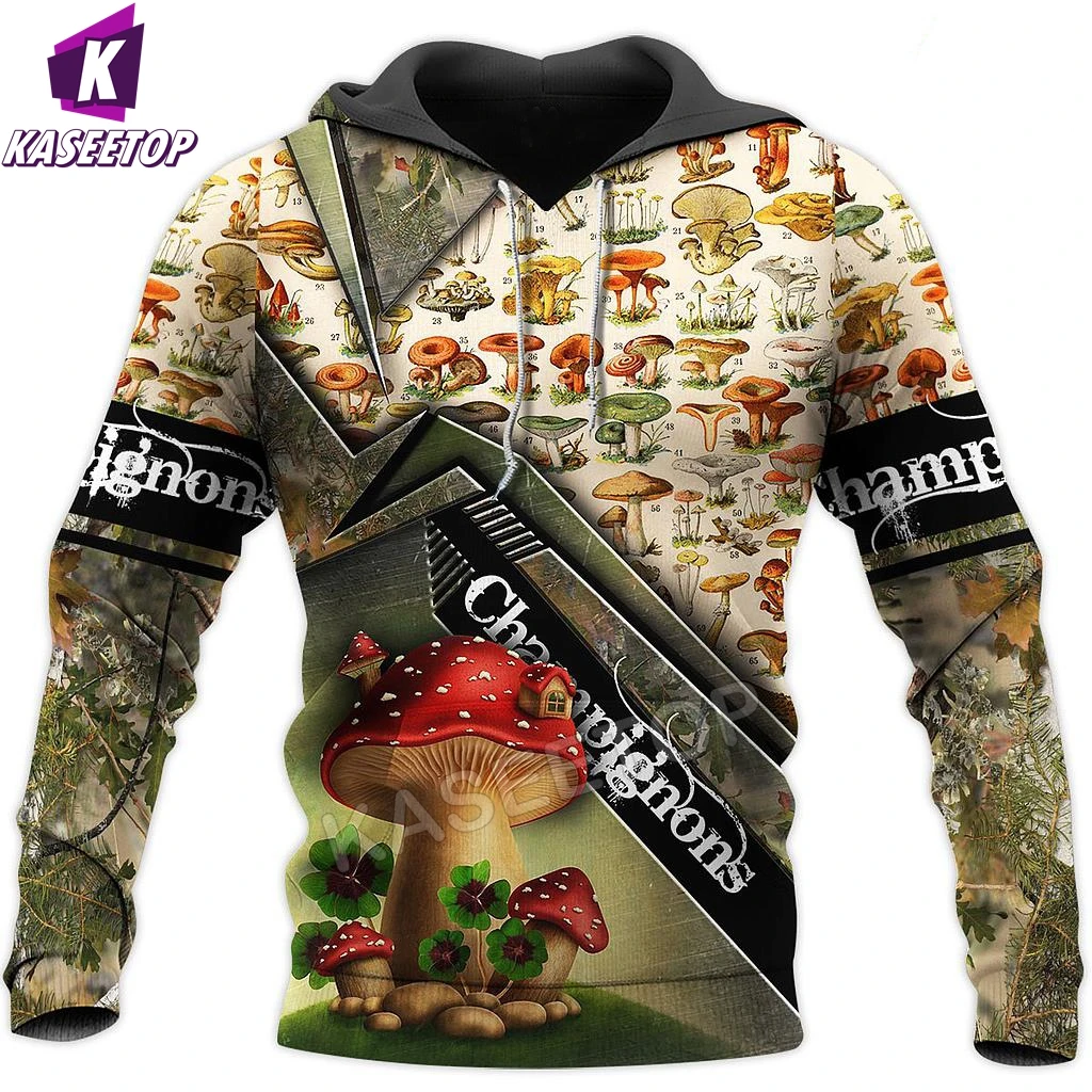 

New hooded sweatshirt 3D printing amazing mushroom art sweatshirt/hoodie/zipper hoodie fashion unisex casual street sweatshirt