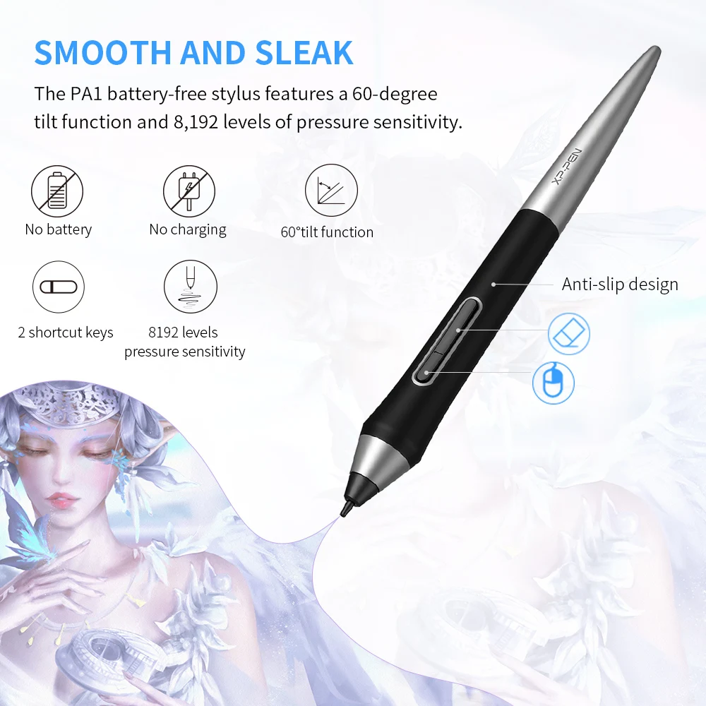 Планшет Графический XP-Pen Deco Pro SW беспроводной планшет для рисования с ручкой 9x5