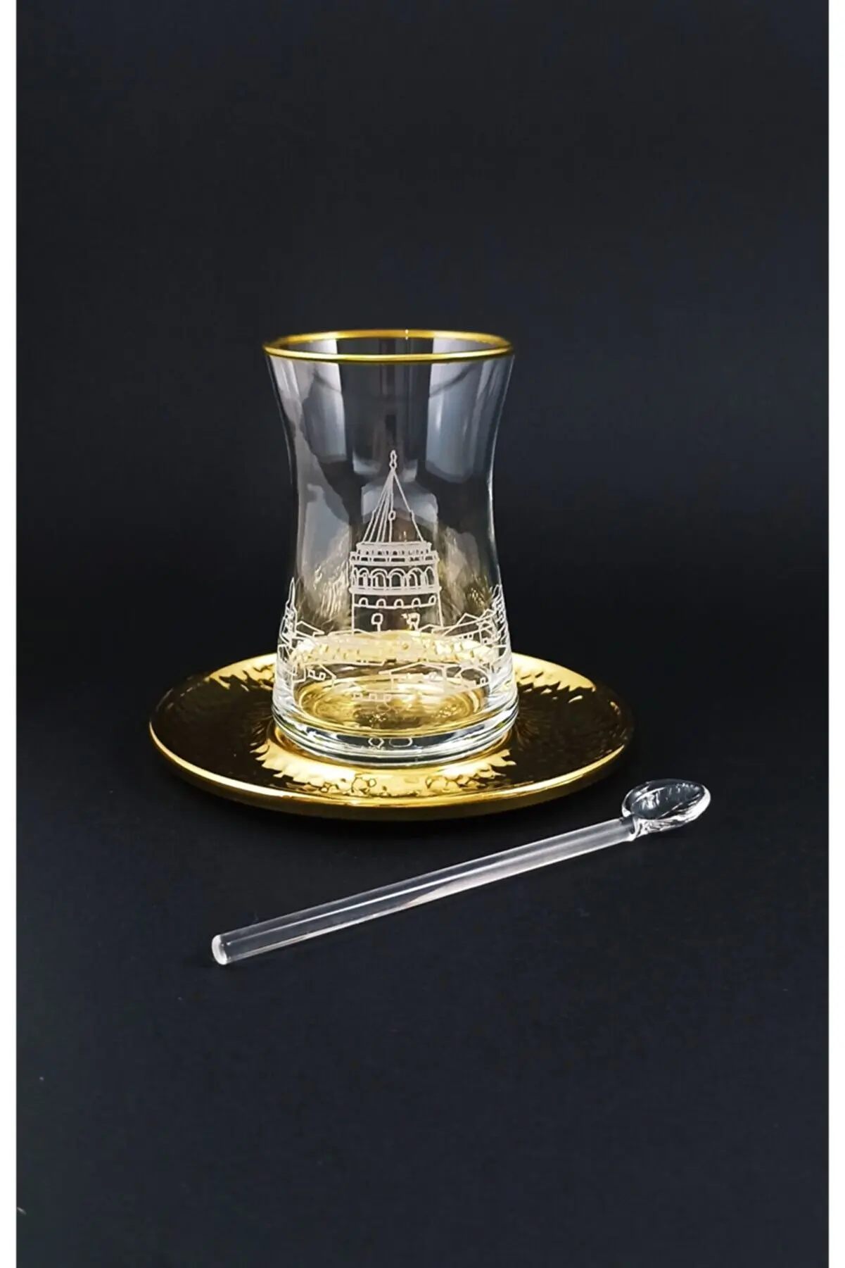Коллекция Galata Tower османский дизайн стакан для чая ручной работы из 18 предметов