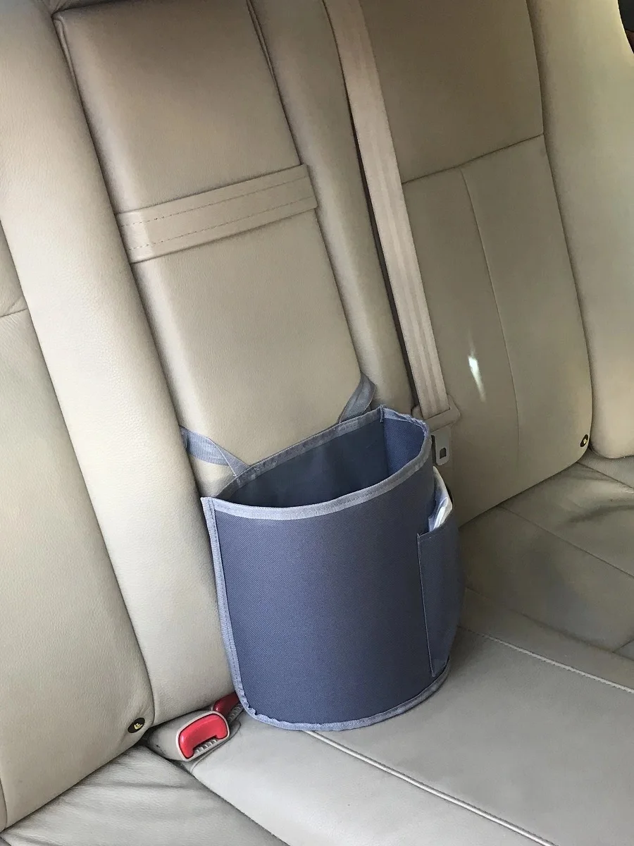 Урна в автомобиль с жестким каркасом. автотовары автоаксессуары для авто