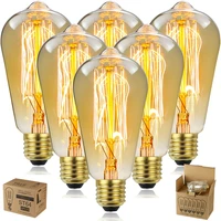 imdgr edison light bulb vintage incandescent bulbs 40w 60w ac 220v indoor lighting bulb for home decoration