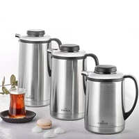 thermos 100016001900ml for tea and coffee inner and outer chamber quality stainless steel travel portable stylish hot cold