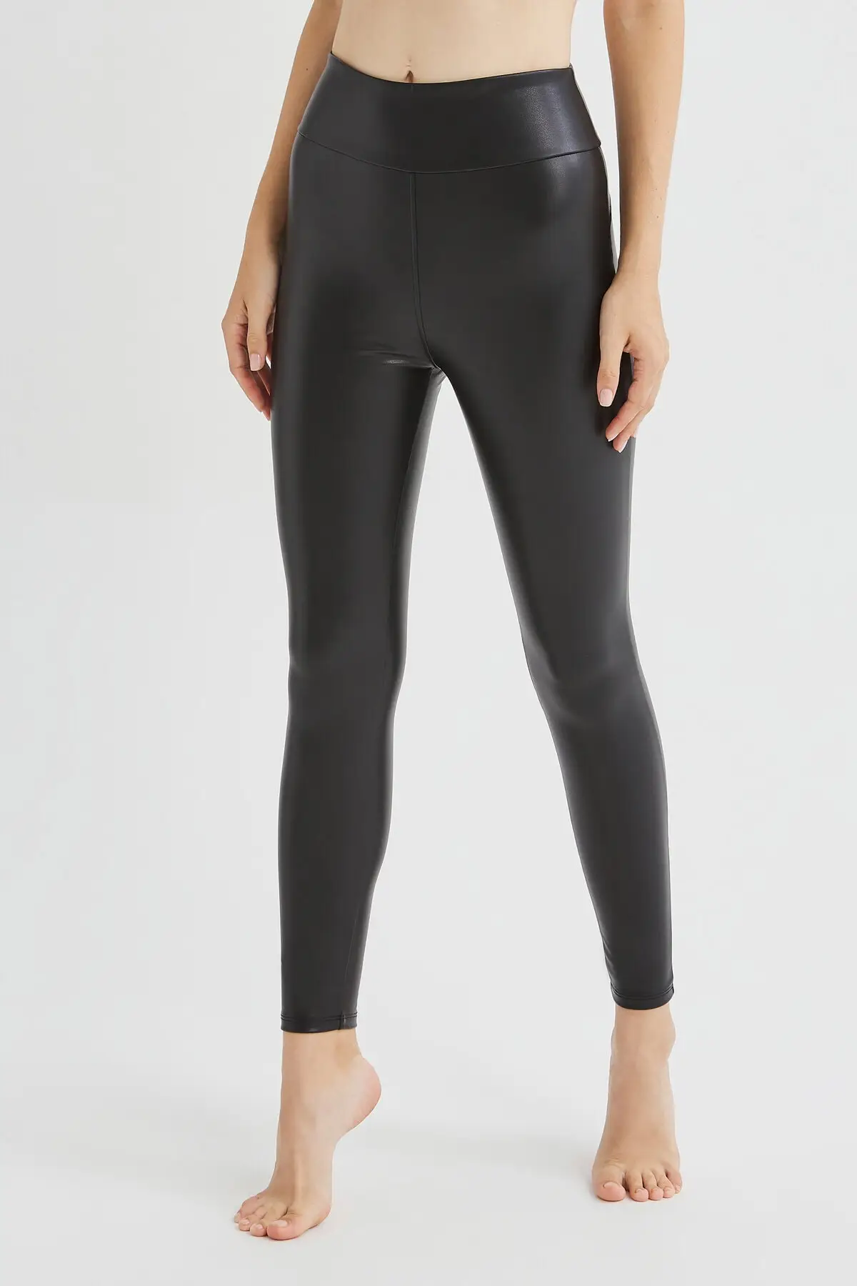 women's normal waist gathering shiny leggings, lined winter leggings, yoga pants, winter warm clothing, fitness products