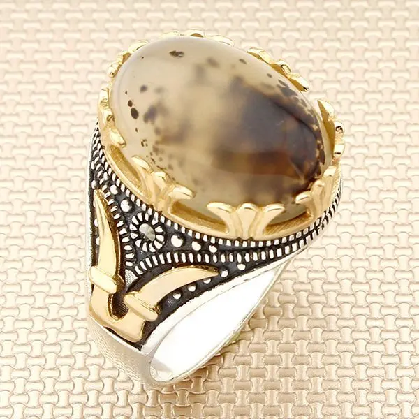 

Серебряный тяжелый кольцо серебряное кольцо с натуральным вы Для мужчин Агат камень серебро Для мужчин кольцо серебро Для женщин Для мужчи...