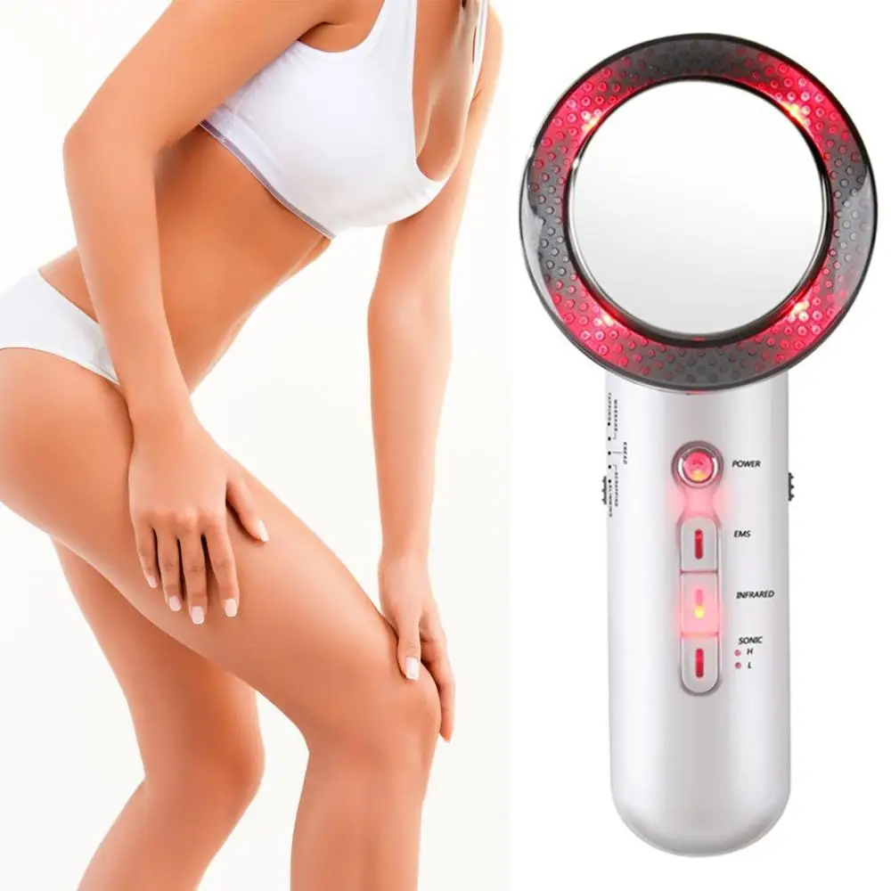 Ультразвуковой EMS массажер для похудения кожи тела ультразвуковая кавитация