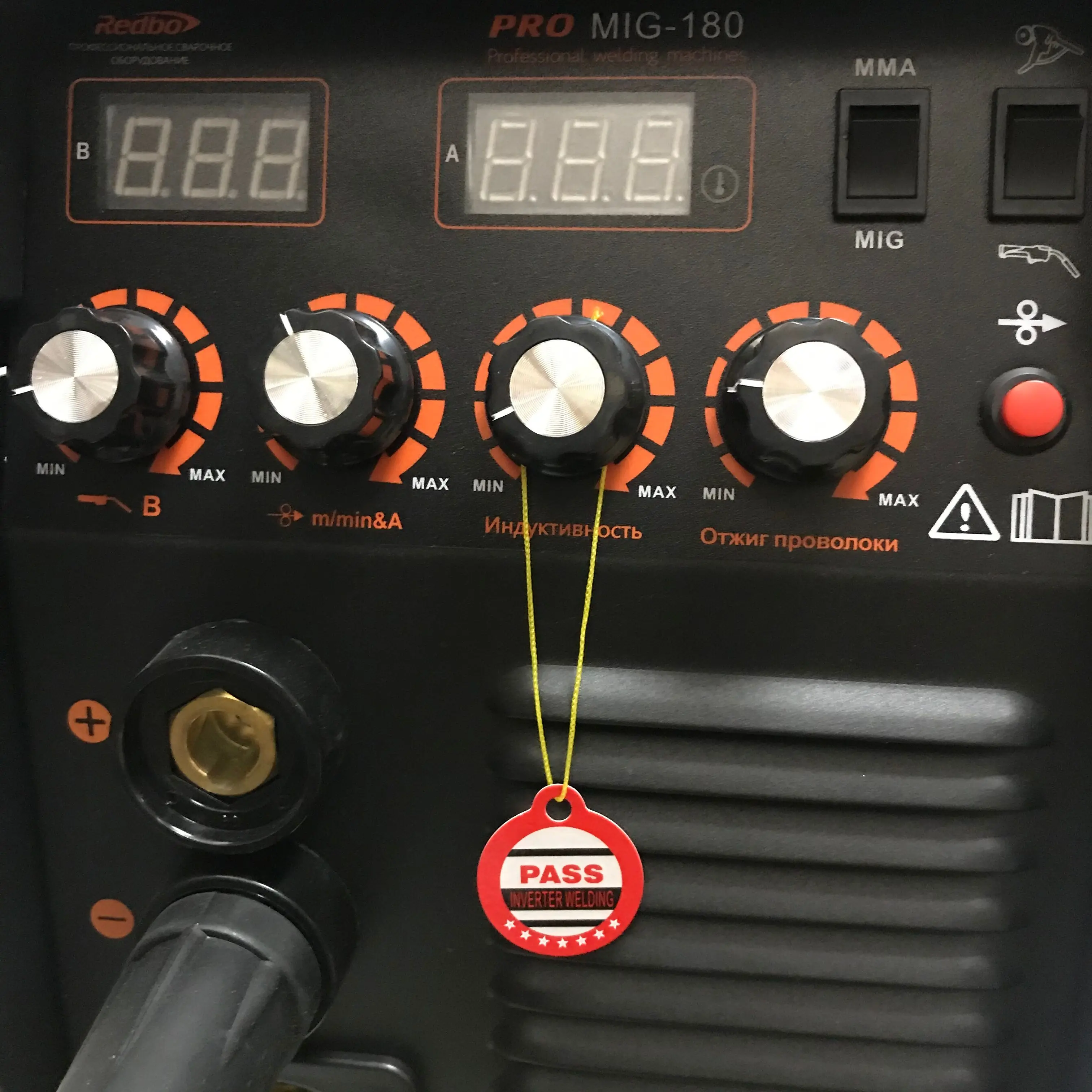 Сварочный полуавтомат профессиональный Redbo Pro Mig 180 (3 в 1) / аппарат 3 1|Приборы для