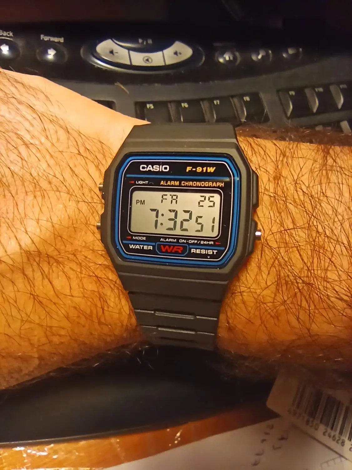 

Оригинальные Цифровые мужские часы Casio F-91W-1DG, мужские часы, солдатские часы, водонепроницаемые, бесплатная доставка