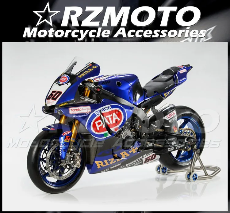 

New ABS Motorcycle Fairings Kit Fit for YAMAHA YZF - R1 2015 2016 2017 2018 2019 15 16 17 18 19 Bodywork Set Pata