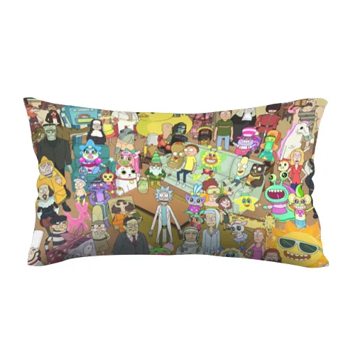 Подушка 3D антистресс Rick and Morty |