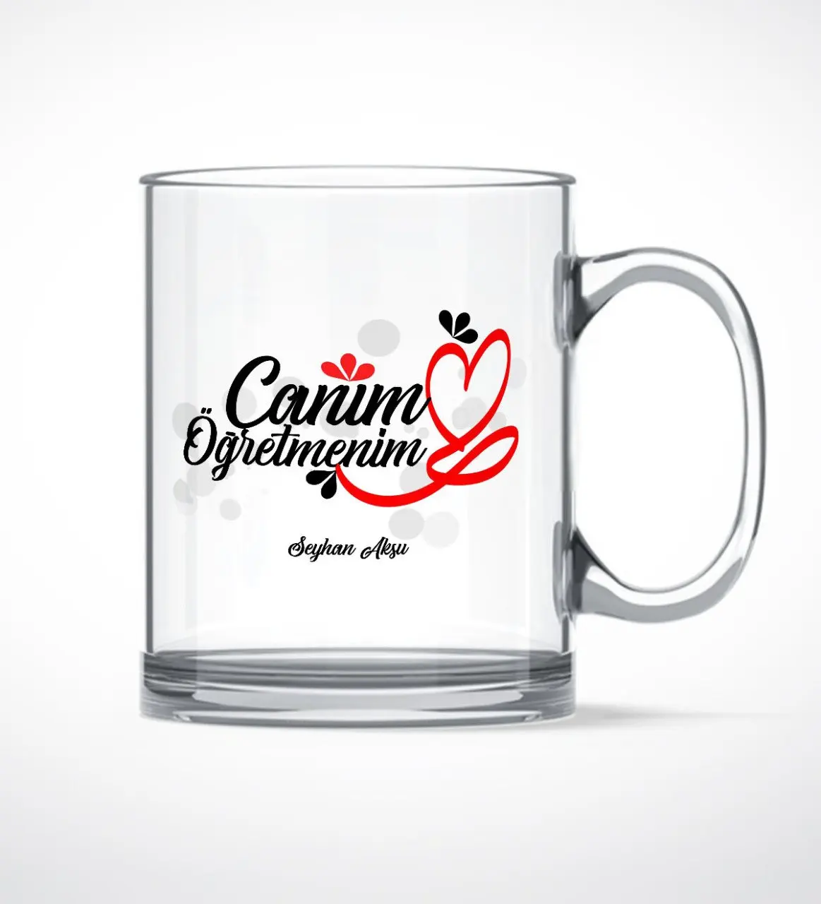 

Personalized Monsieur Lazhar Glass Mug Cup-1