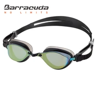 barracuda competition swimming goggles mirror lenses anti fog uv protection 72710 eyewear