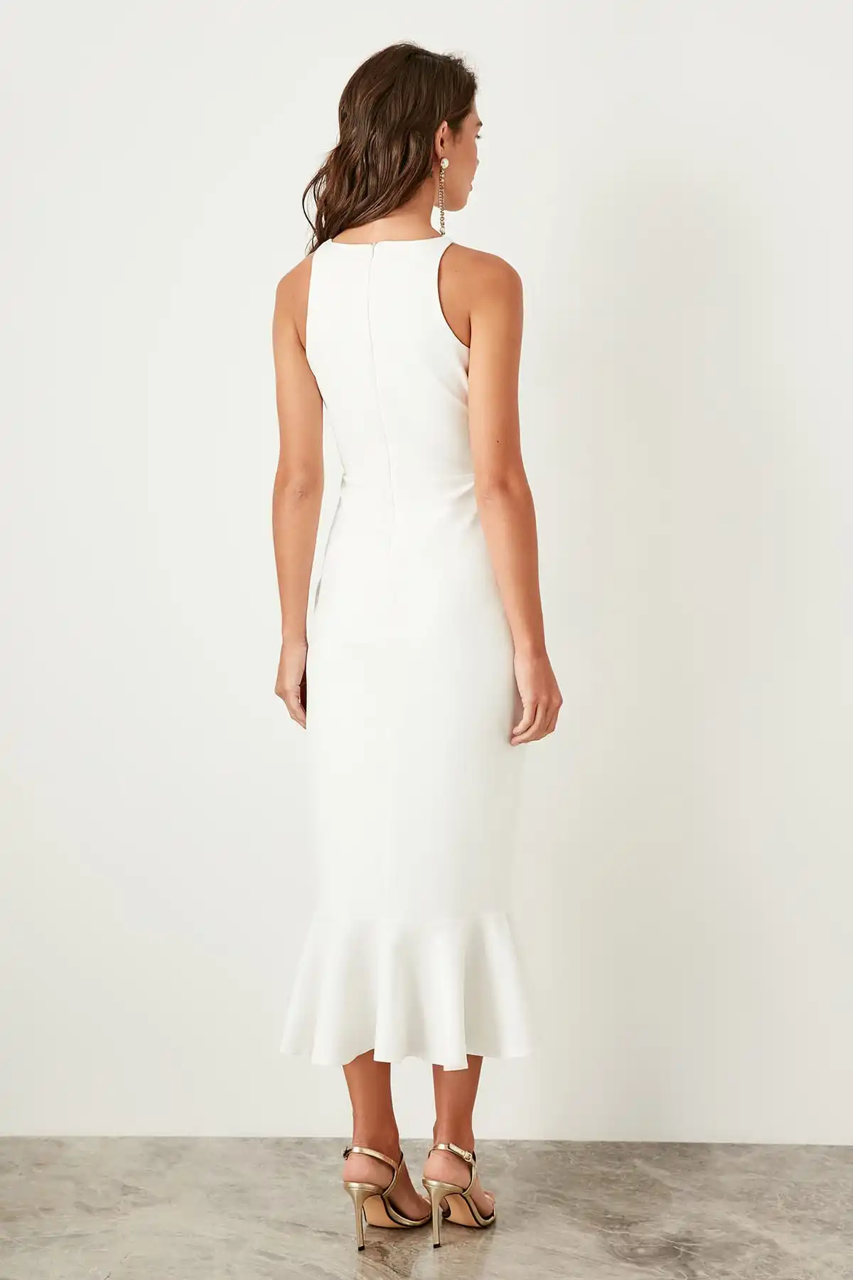 Платье с заниженной талией TPRSS19FZ0251 | Женская одежда