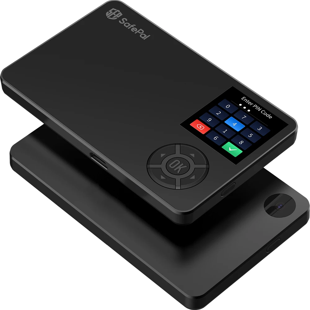 Аппаратный холодный кошелек SafePal S1 Hardware Wallet для криптовалют криптокошелек