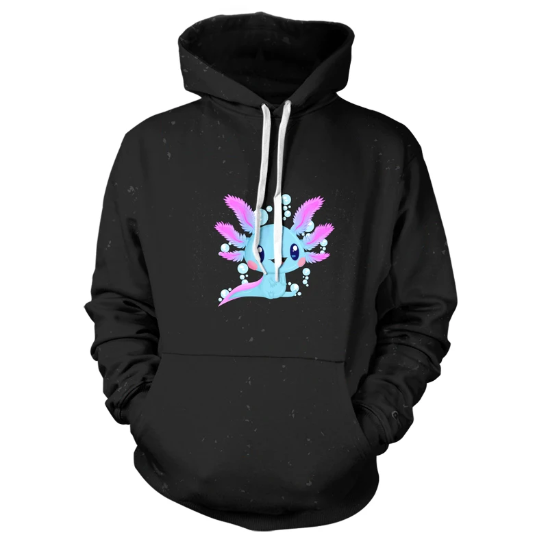 

Cute Axolotl Cartoon Hoodies Sweatshirts Men Sudaderas Moletom Clothing Tracksuit Graphic Hoodies Tuta Uomo Pullovers