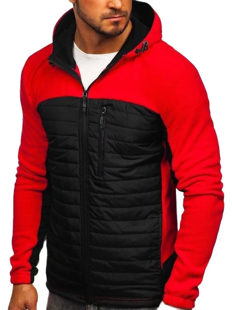 

Hoodie Fleece Cardigan Jacket Men's Hoodies Sweatshirts Pullover Fleece Jacket Outwear Windbreaker Thermal Sporting Male Tourism