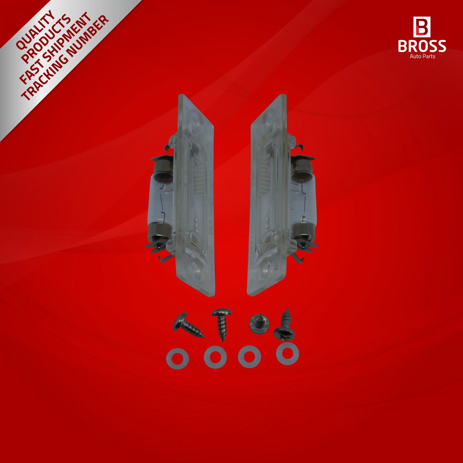 BSP696 2X номерные знаки 3B5943021E ForJetta Passat Caddy T5 Superb