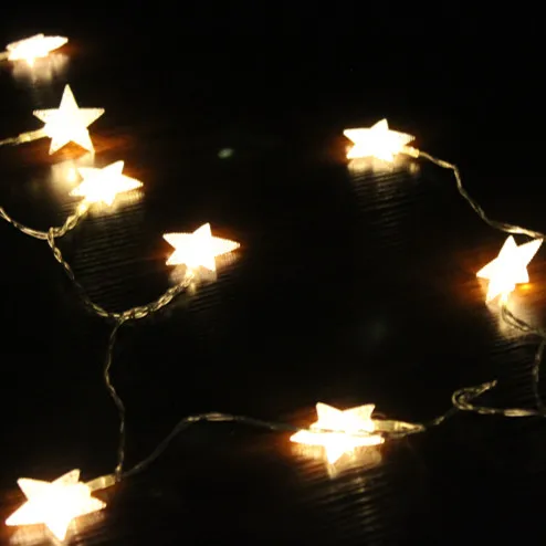 Праздничная Светодиодная лампа струна 20 лампы-шары/набор светодиодный шнур для