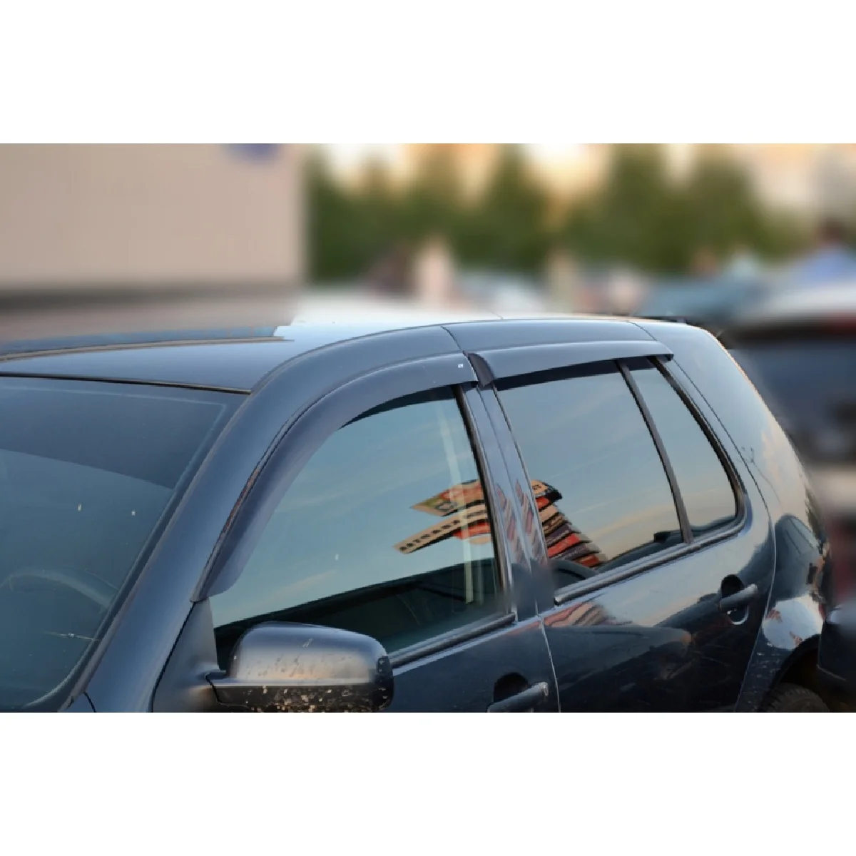 Дефлекторы окон Cobra Tuning V20499 на авто VW Golf 4 lV Hb Hatchback 5d 1999-2005 шт./комп. ветровики от