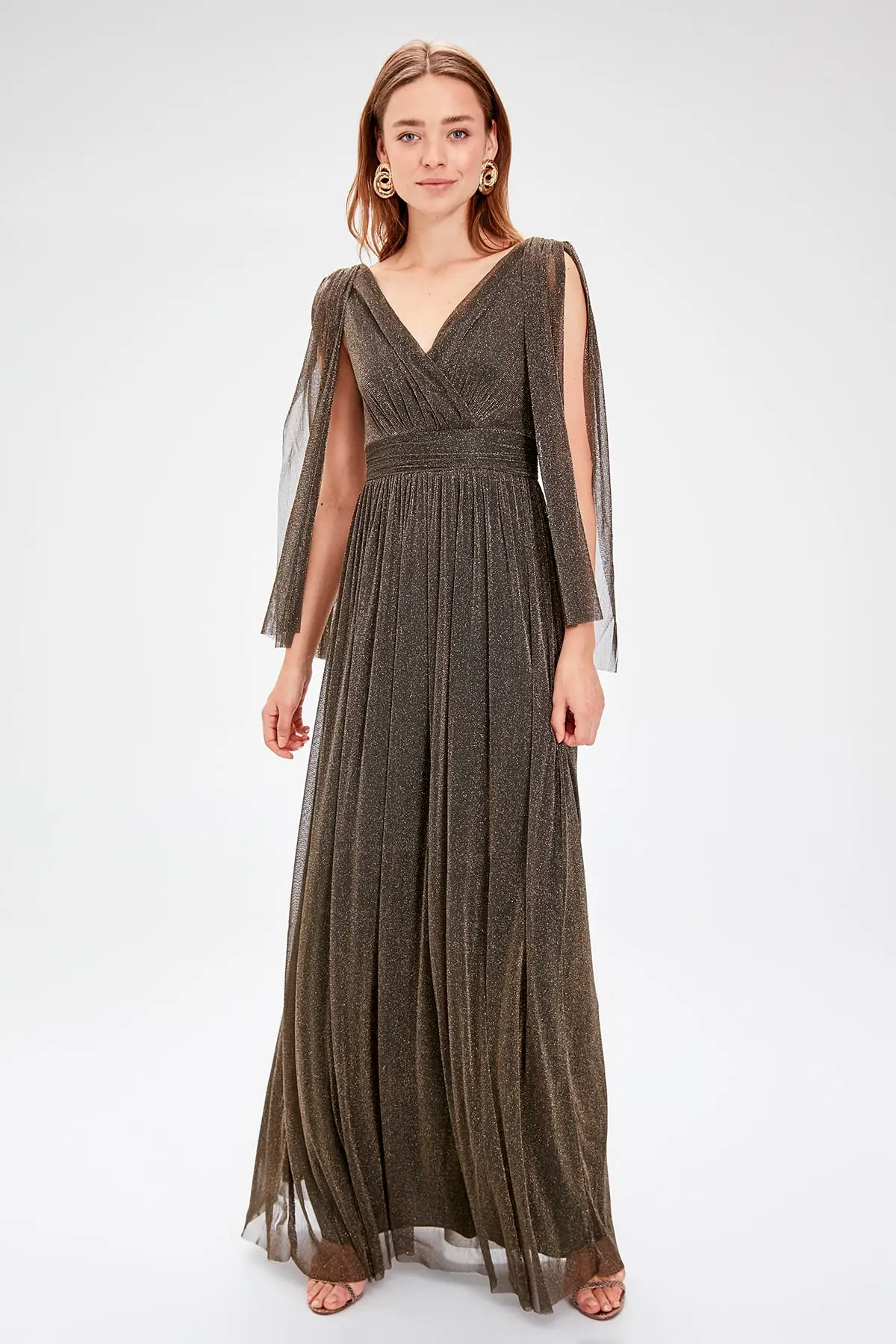 Модное Вечернее платье с бантом TPRSS19FZ0466|Вечерние платья| |