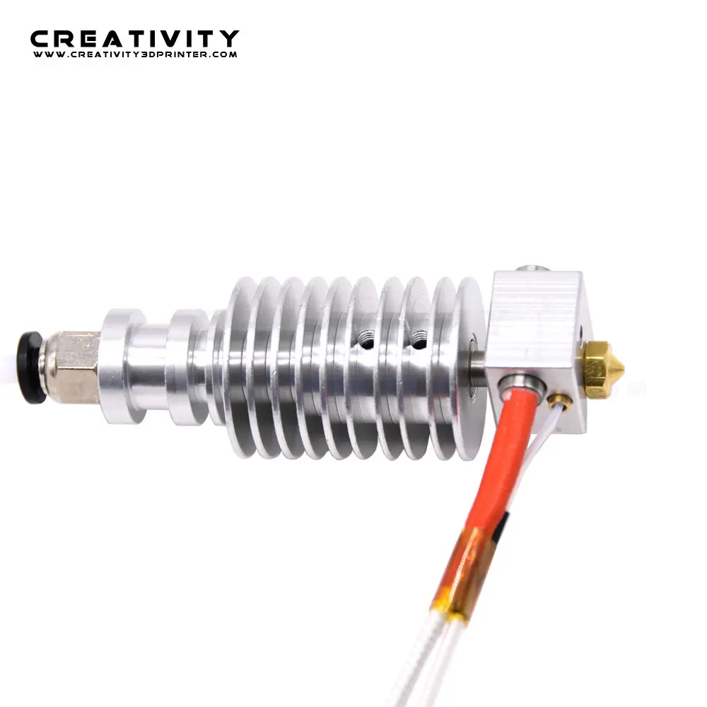 2 шт. V5 J head Hotend комплект E3D экструдер Bowden в нагреватель Блок 12/24V для Anycubic I3 Мега/Chiron