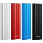 Портативный мини-Накопитель SSD, внешний SSD 1 ТБ, Портативный твердотельный накопитель USB 3,1 Gen2 Type C SSD, мобильный жесткий диск для ноутбука