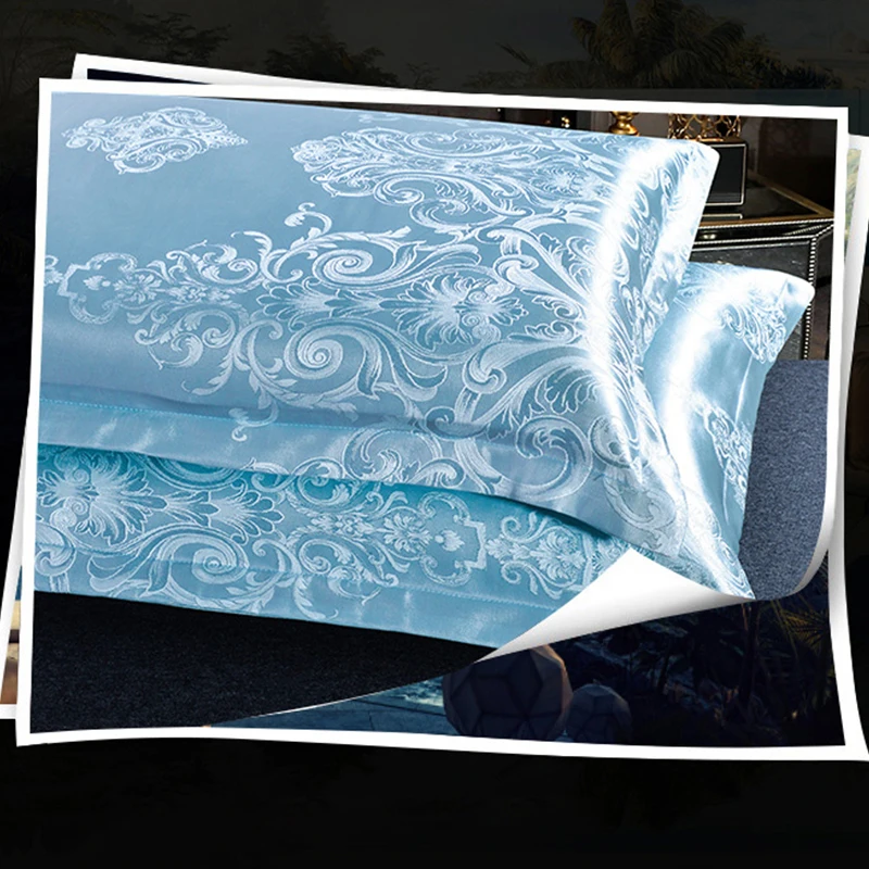

TaSdana Satin jacquard pillow, one set, adult dormitory double pillow