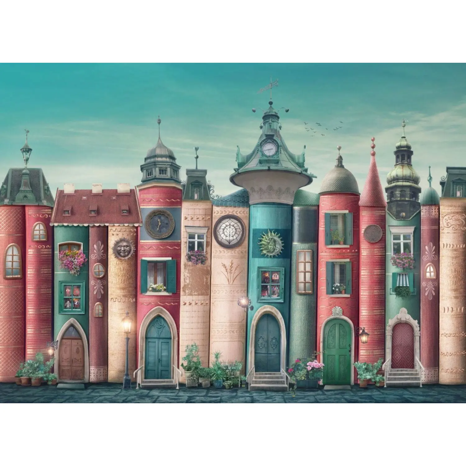 Nova головоломка 46010 - 2000 шт. Волшебные фантастические книги мозаика паззл для