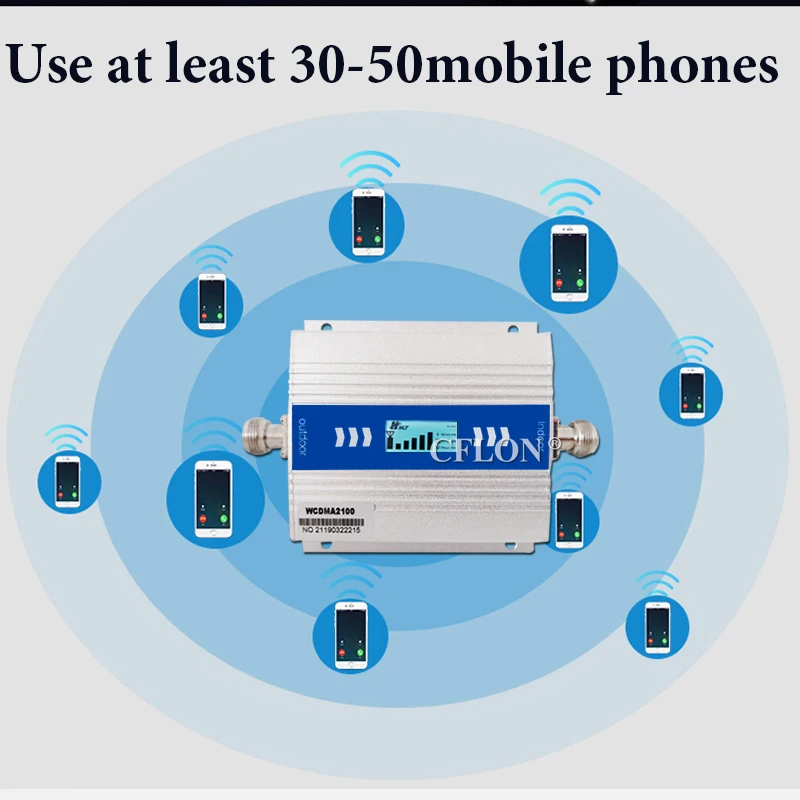 Hotdeal! Повторитель сигнала GSM 2100 МГц 3G 4G усилитель сотовой связи WCDMA UMTS B1 мобильного