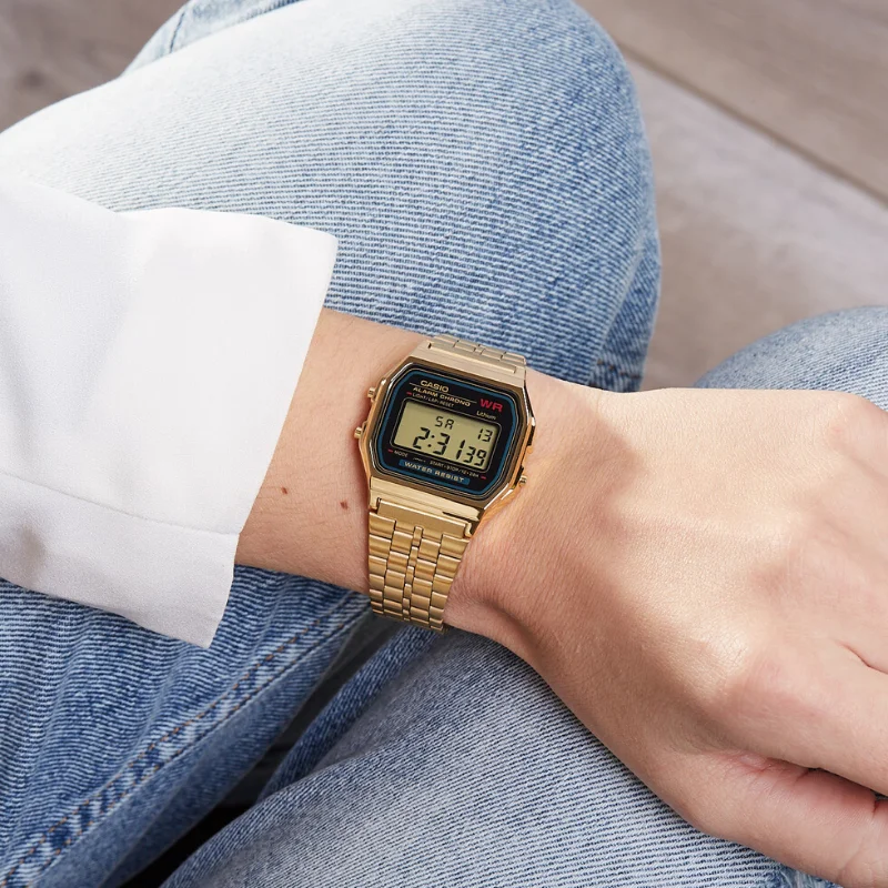 Casio оригинальные Ретро часы унисекс Брендовые Роскошные Кварцевые