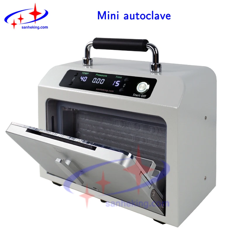 

Mini Bubble Remover For Samsung Iphone Flat Edge Screen Glass OCA Debubbling Machine Autoclave Debubbler