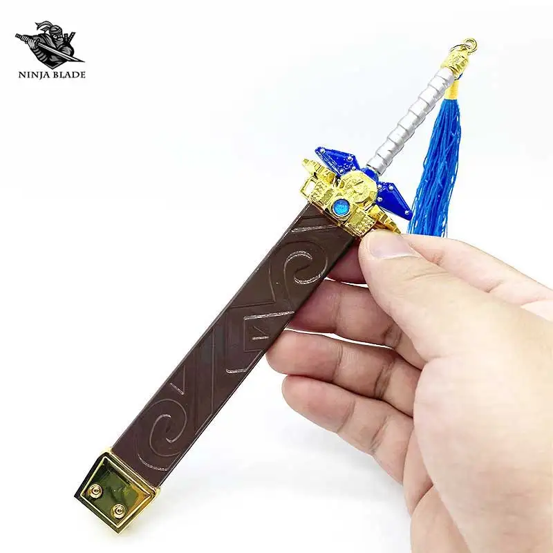 Zelda Oot Giant Biggoron Sword Amiibo Legends Quest Prize Link Weapon Mini Blade Metal Model Game Collection Knife | Дом и сад