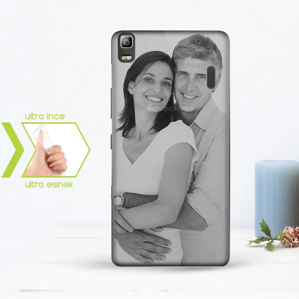 

Personalized Custom Lenovo A7000 Thin Transparent Silicone Phone Cover