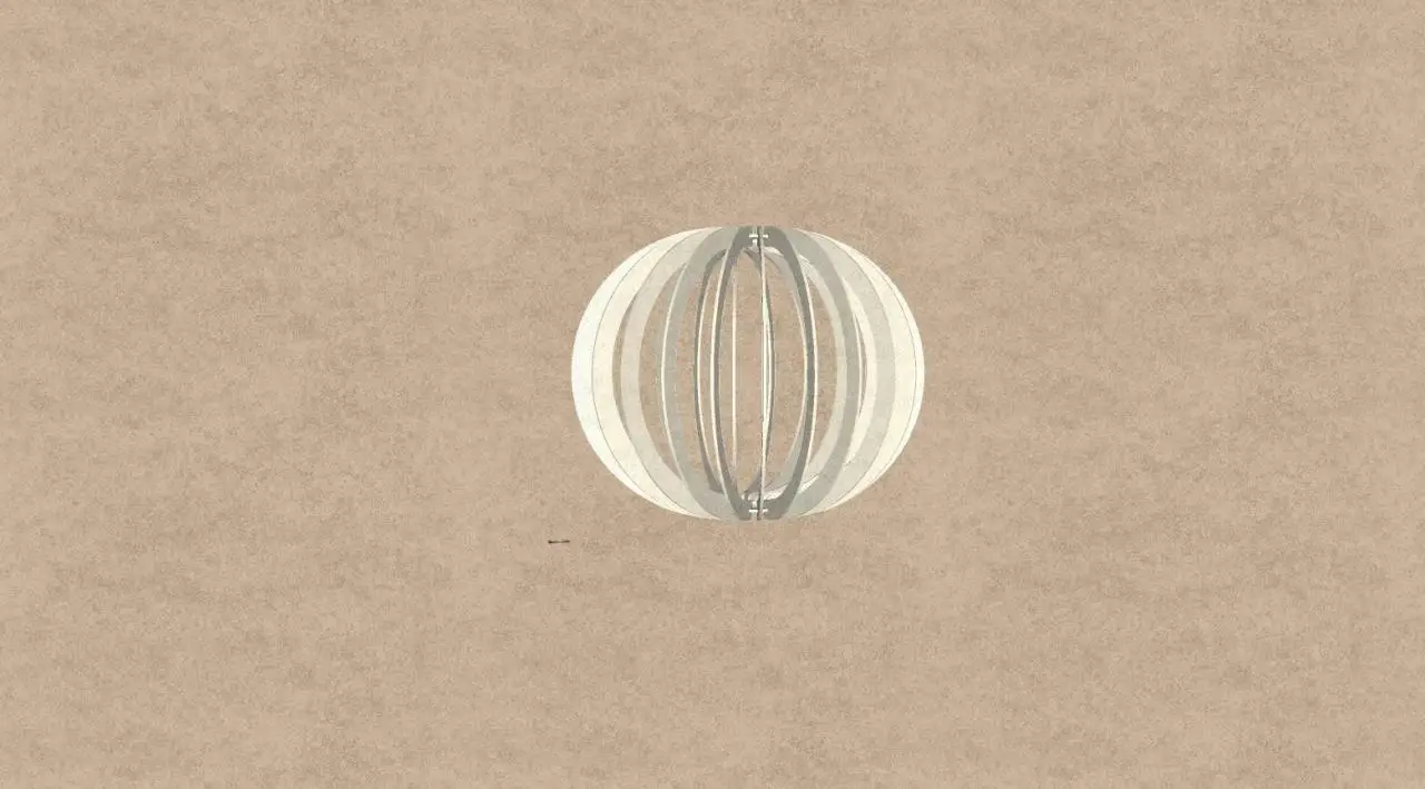 

Edile Decorative Mdf Wood Chandelier